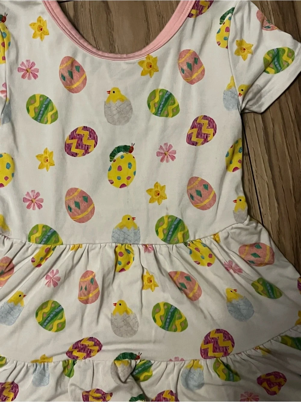 Easter egg Eric carle twirl dress
